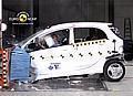 Der Mitsubishi i MiEV verdiente sich als erstes E-Mobil seine NCAP-Sterne. Foto: NCAP/Auto-Reporter.NET